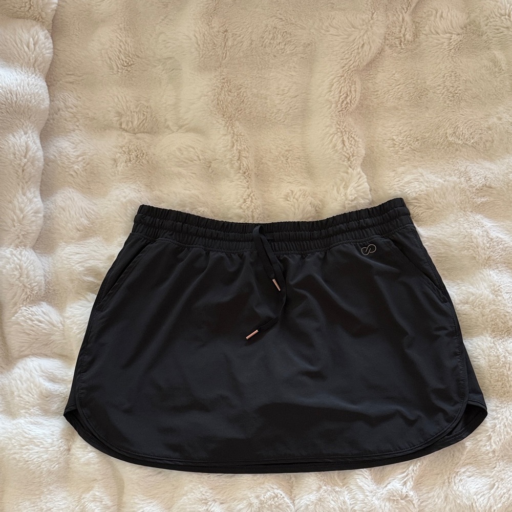 Black Athletic Skirt